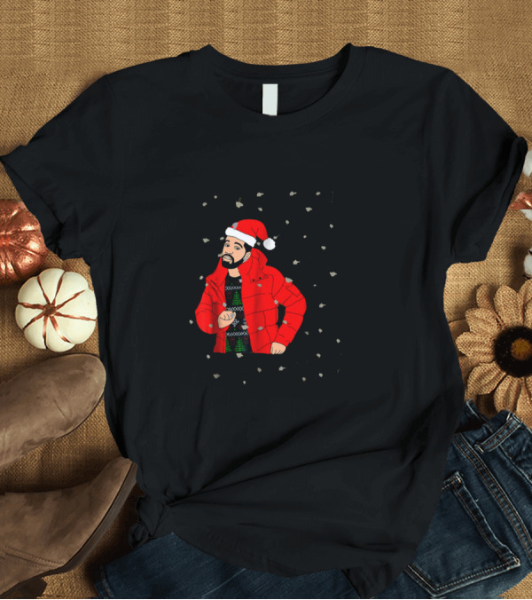 T-Shirt: Santa Do You Love Me Festive Red Jacket and Bearded Santa Hat Holiday T-Shirt Santa Do You Love Me Festive Red Jacket and Bearded Santa Hat Holiday T-Shirt