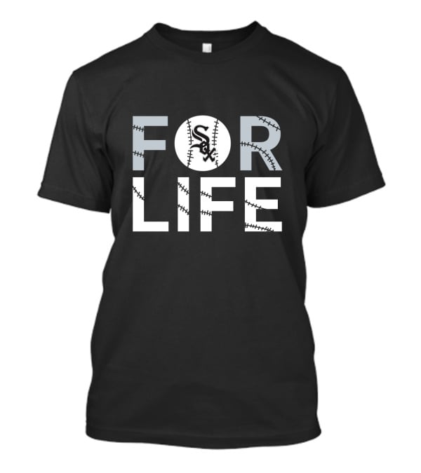 Chicago White Sox Baseball Stitch For Life T-Shirt