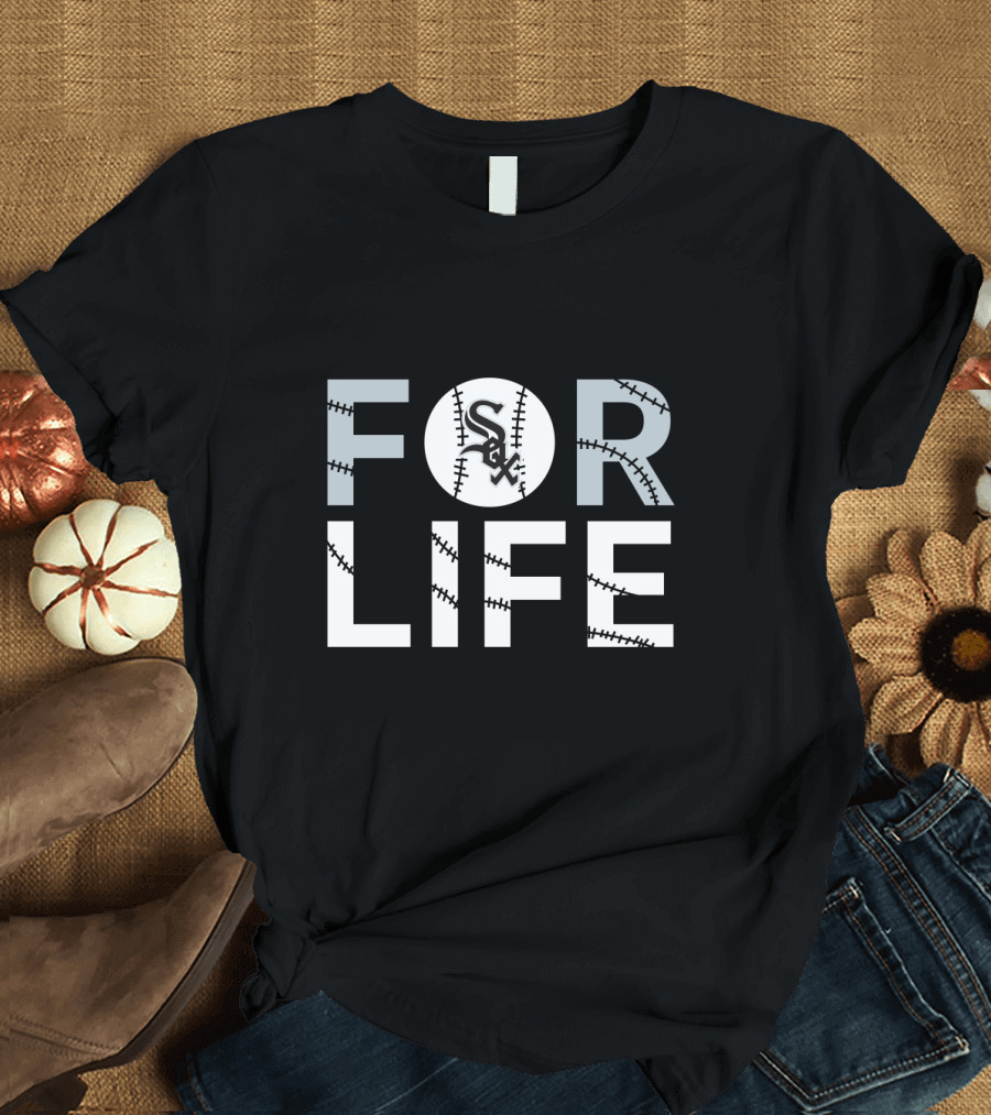 Chicago White Sox Baseball Stitch For Life T-Shirt