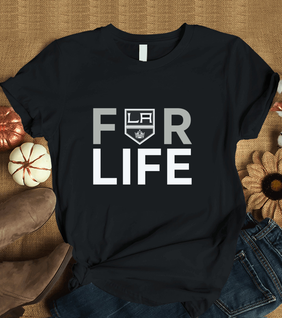 Los Angeles Kings LA Logo For Life T-Shirt