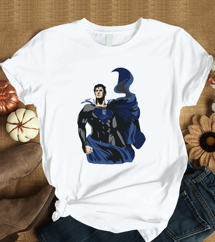 Kansas City Royals Superman Mashup T-Shirt