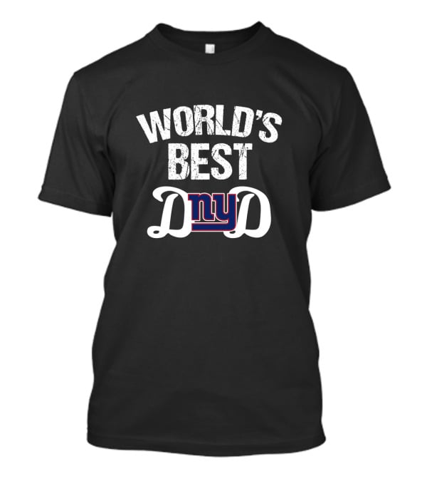 World's Best Dad Ny Giants T-Shirt