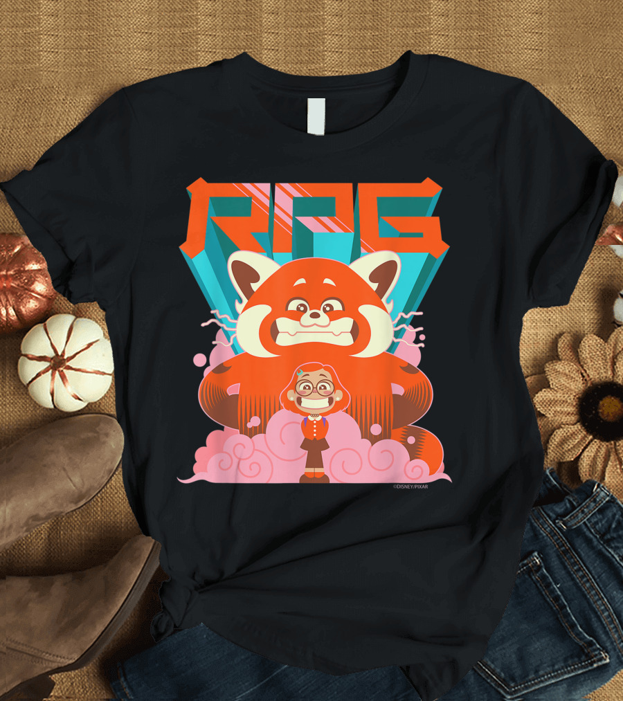 RPG Red Panda Girl Mei Disney Pixar T-Shirt