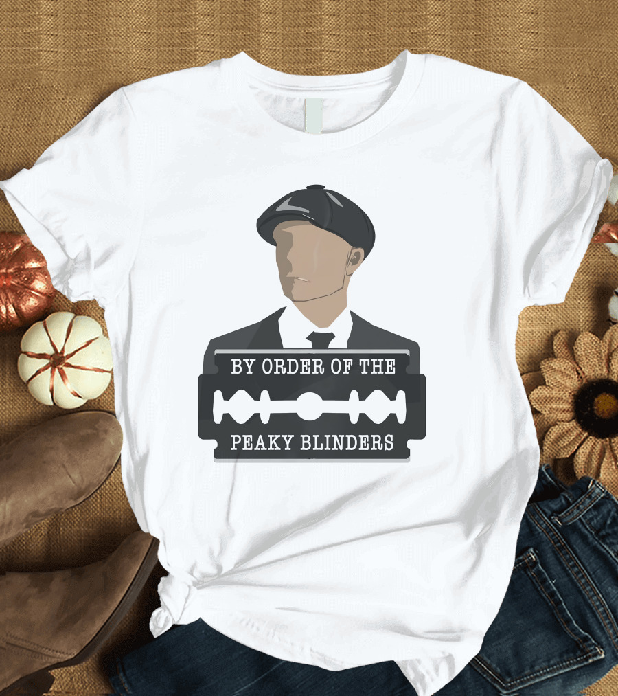 By Order Of The Peaky Blinders Razor Blade Hat T-Shirt