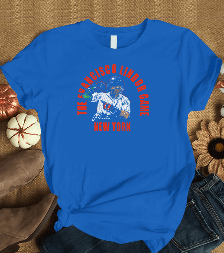 The Francisco Lindor Game New York Playoffs T-Shirt