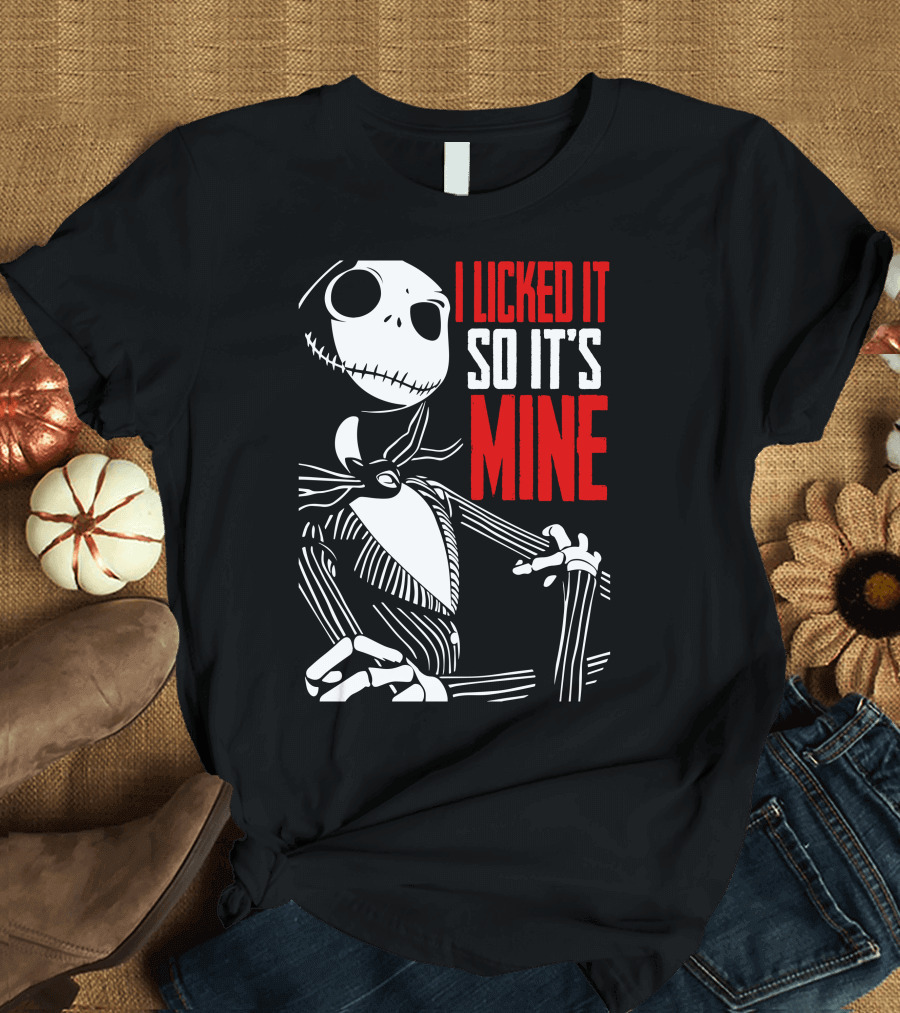 I Licked It So It's Mine Nightmare Large Character T-Shirt