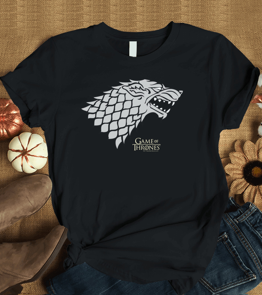 Game of Thrones Direwolf Sigil Stark House HBO Merch T-Shirt