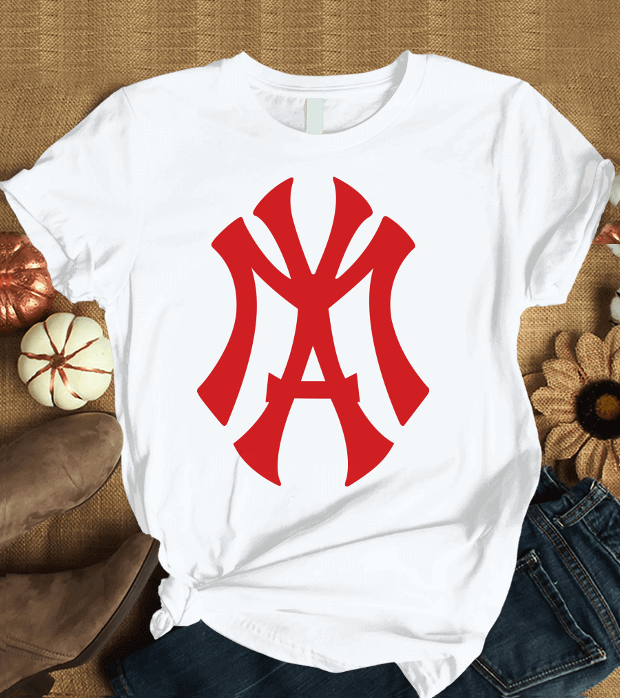 Young Astro Monogram Yankees T-Shirt
