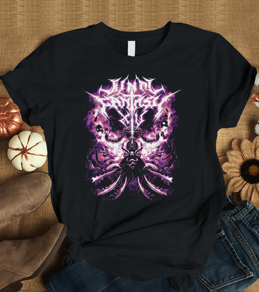Final Fantasy Purple Cosmic Artistry T-Shirt