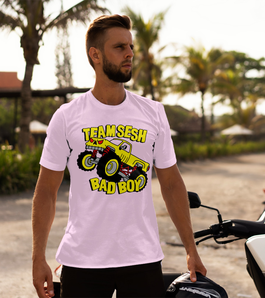 TEAMSESH BAD BOY Monster Truck T-Shirt