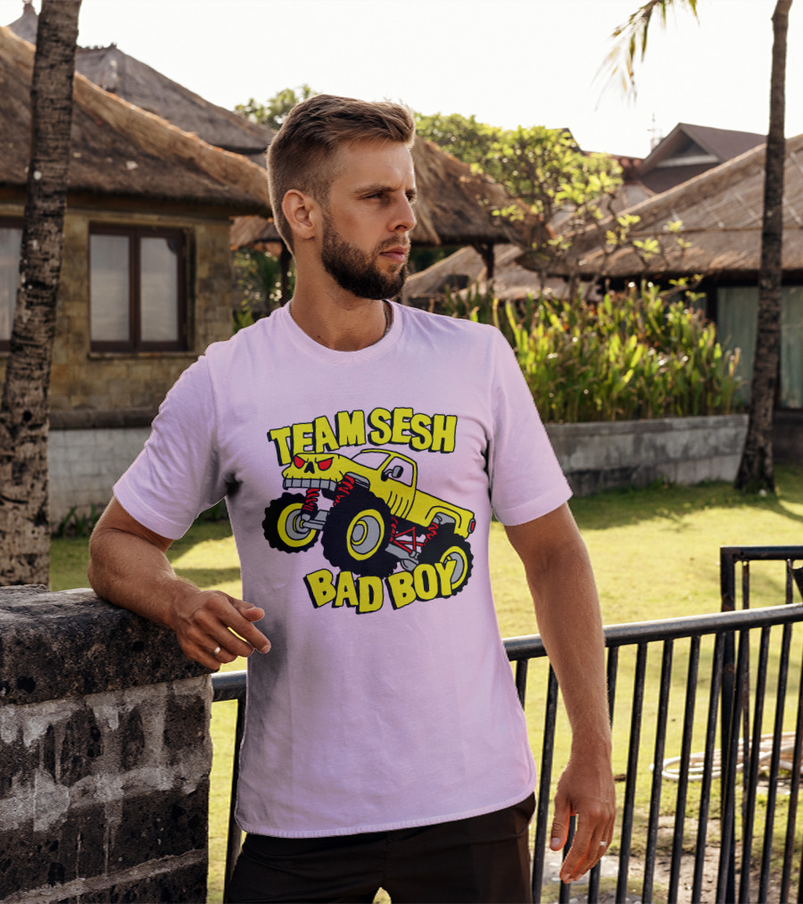 TEAMSESH BAD BOY Monster Truck T-Shirt