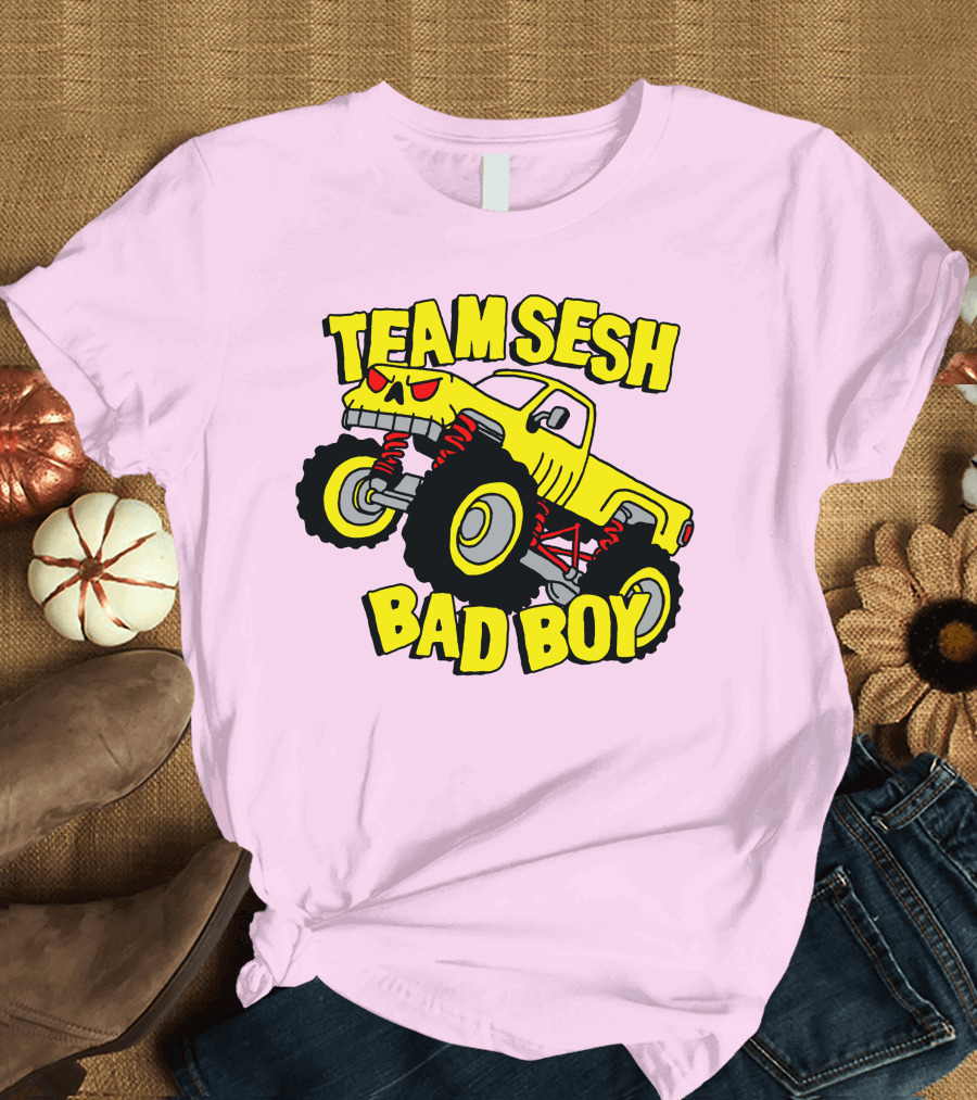 TEAMSESH BAD BOY Monster Truck T-Shirt