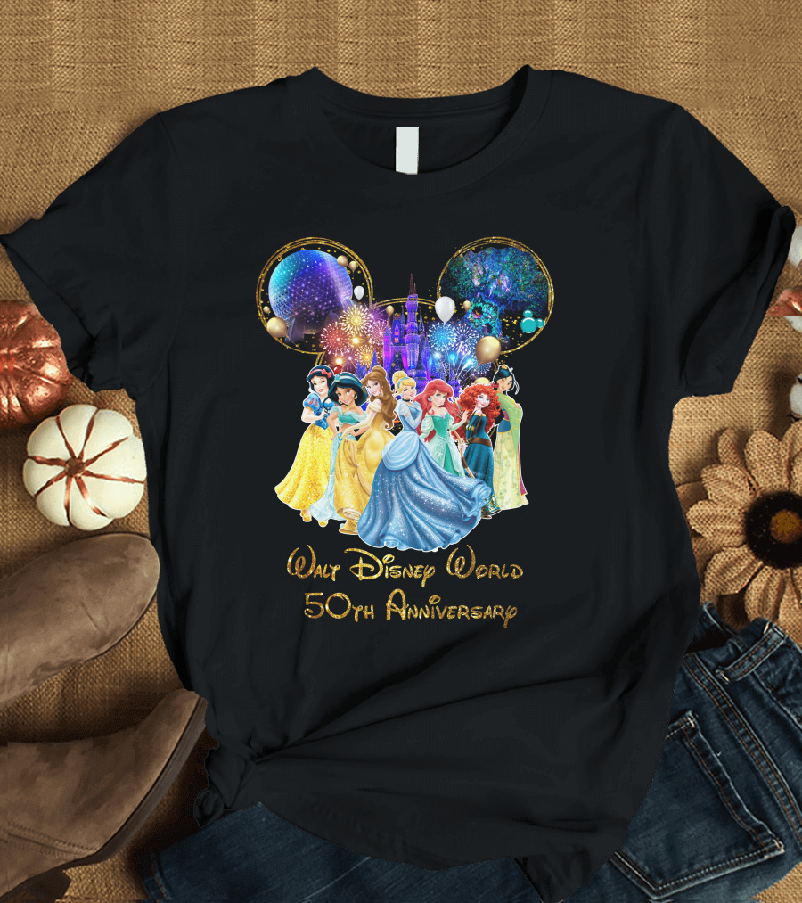 Walt Disney World 50th Anniversary Princess T-Shirt