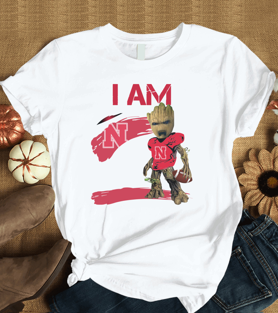 I Am Nebraska Football Character N T-Shirt