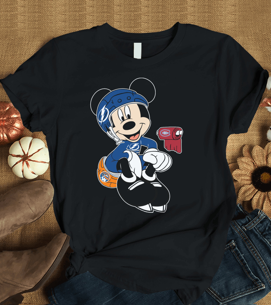 Stanley Cup Mickey Tampa Bay Lightning Playoffs T-Shirt