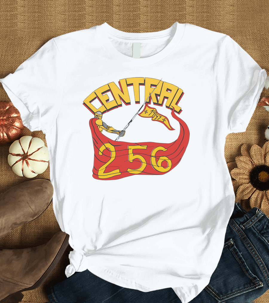 CENTRAL 256 1977 Sword and Banner T-Shirt