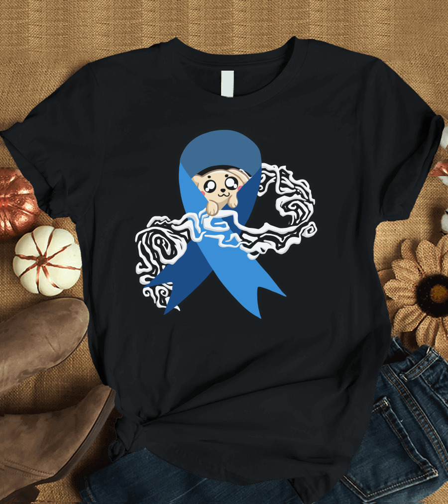 Light in the Fog Blue Ribbon Dog Collab T-Shirt