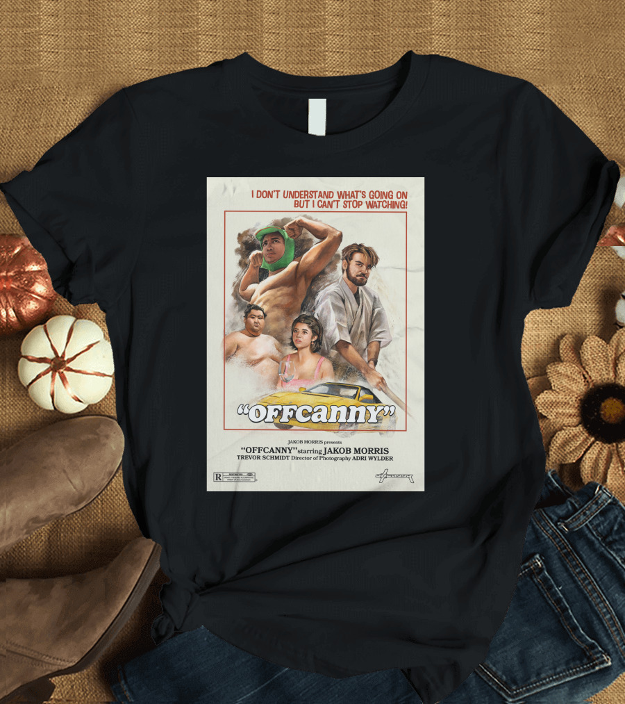 OFFCANNY Presents Jakob Morris Trevor Schmidt Adri Wilder Can't Stop Watching T-Shirt