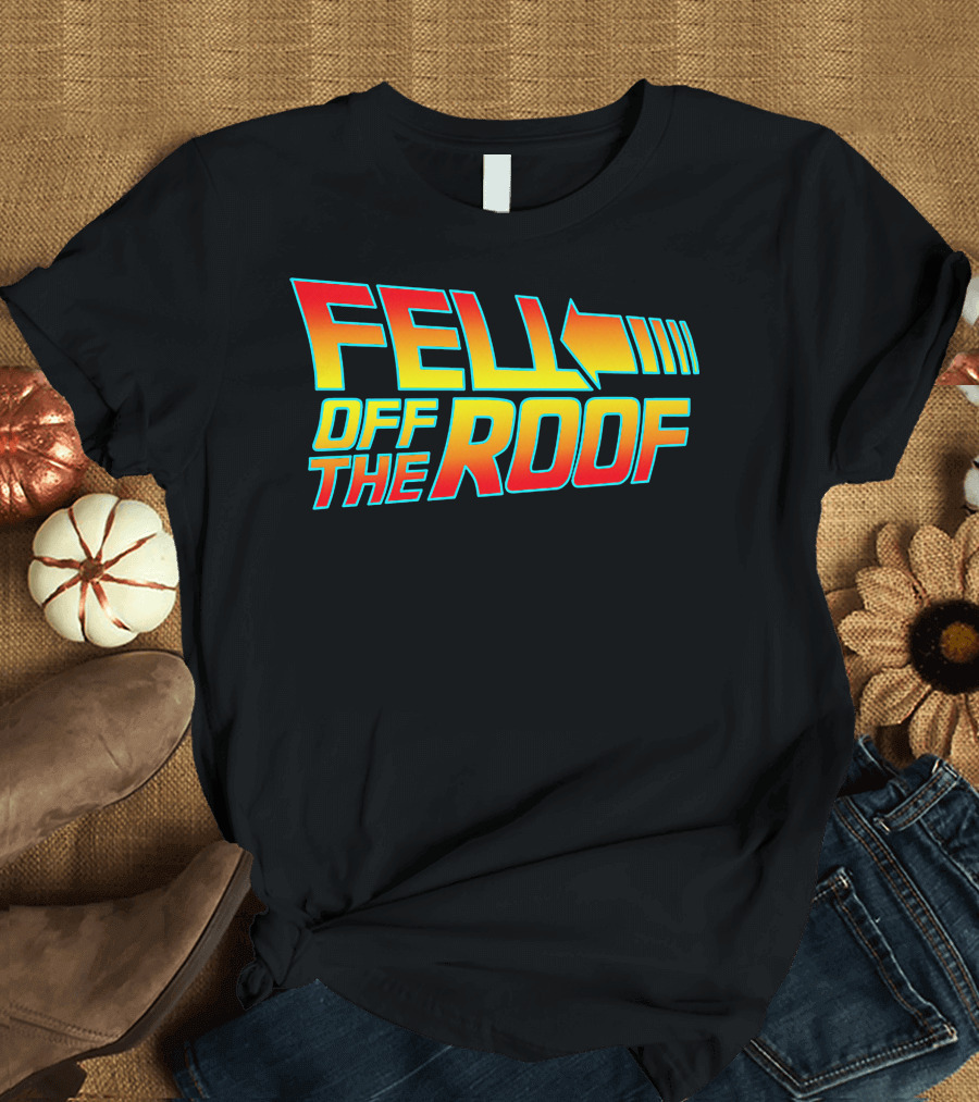 Fell Off the Roof Gus Johnson Shop Classic 80s T-Shirt