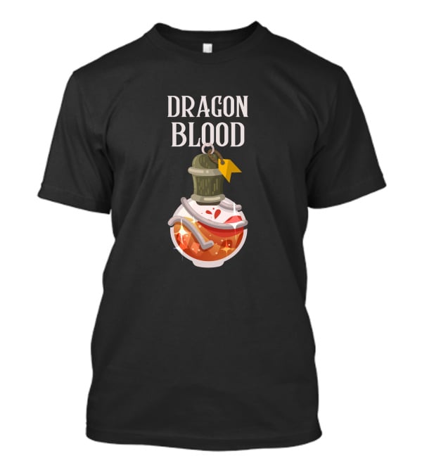 Dragon Blood Magic Potion Bottle T-Shirt