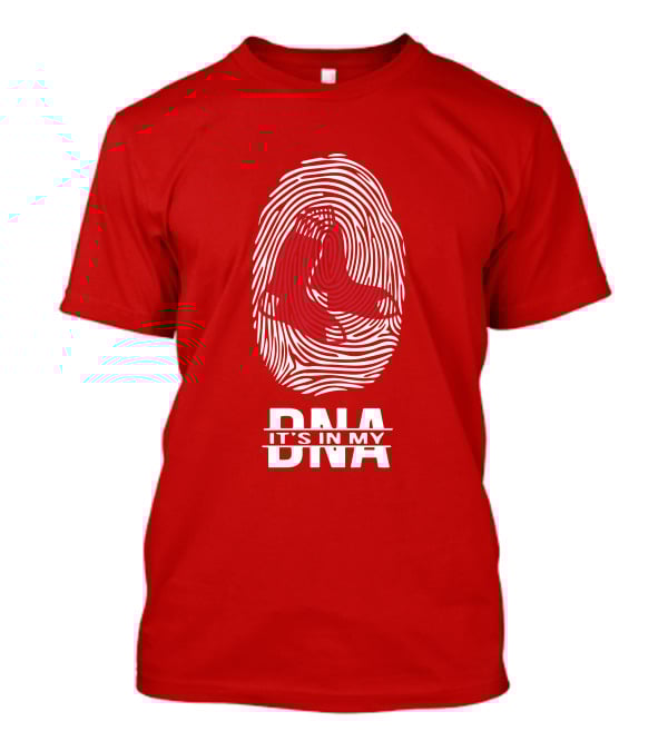 Boston Red Sox It's In My DNA Fingerprint Sox T-Shirt