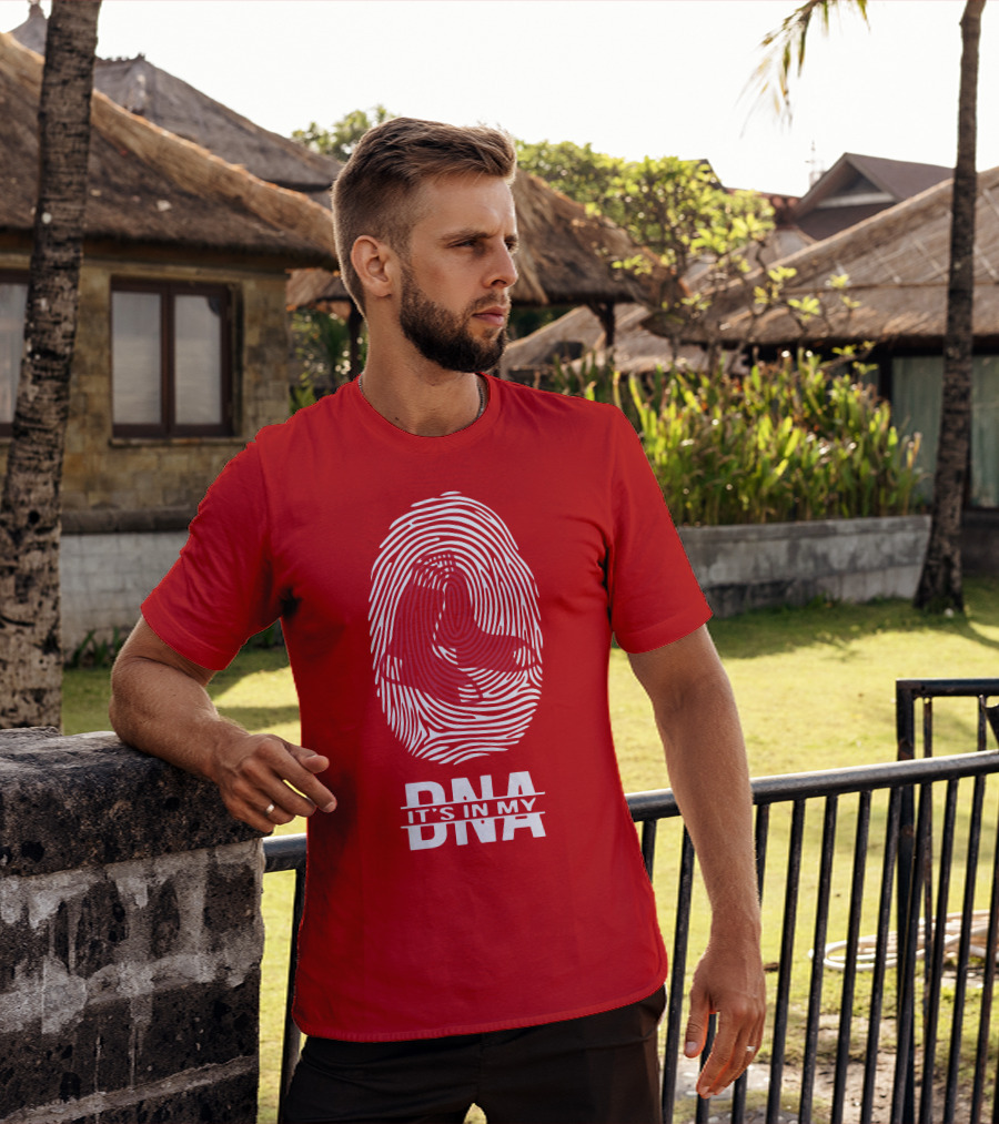 Boston Red Sox It's In My DNA Fingerprint Sox T-Shirt