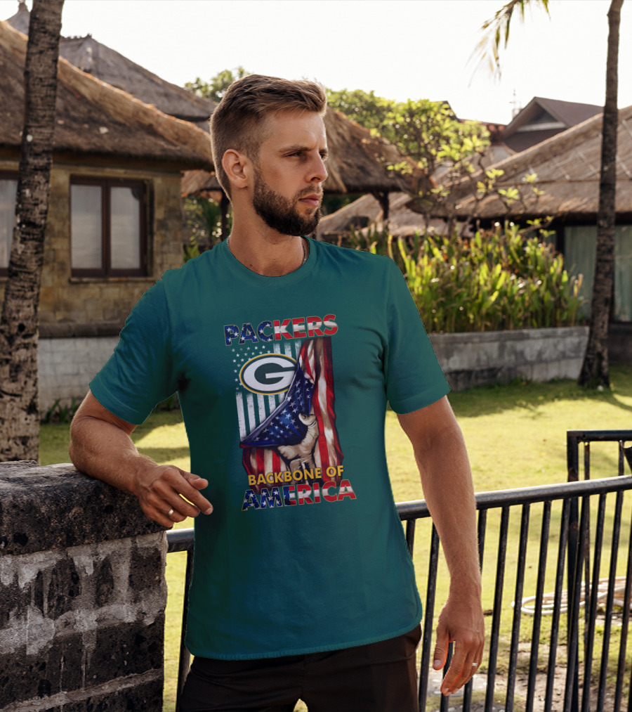 Packers Backbone Of America Green Bay T-Shirt