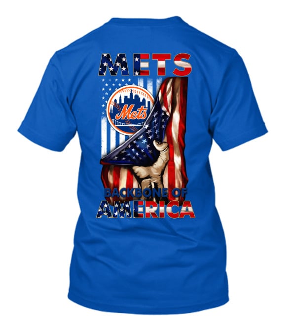 Mets Backbone Of America Patriotic T-Shirt