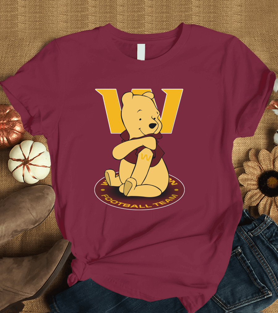 Washington Football Team W Winnie the Pooh T-Shirt