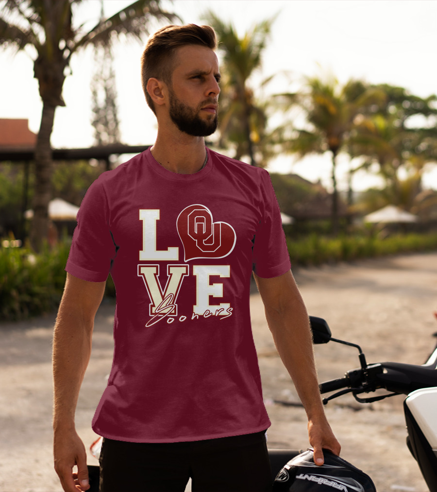Love OU Heart Sooners T-Shirt