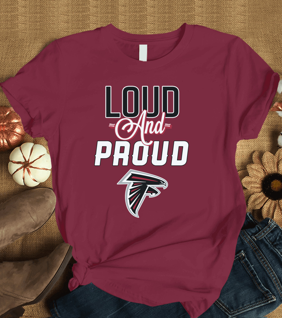 Atlanta Falcons Loud and Proud Fan T-Shirt