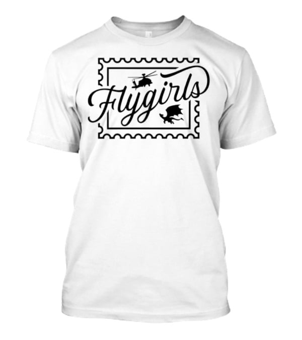 Rebecca Yarros Flygirls Stamp Aviation Enthusiasts Vintage Style T-Shirt