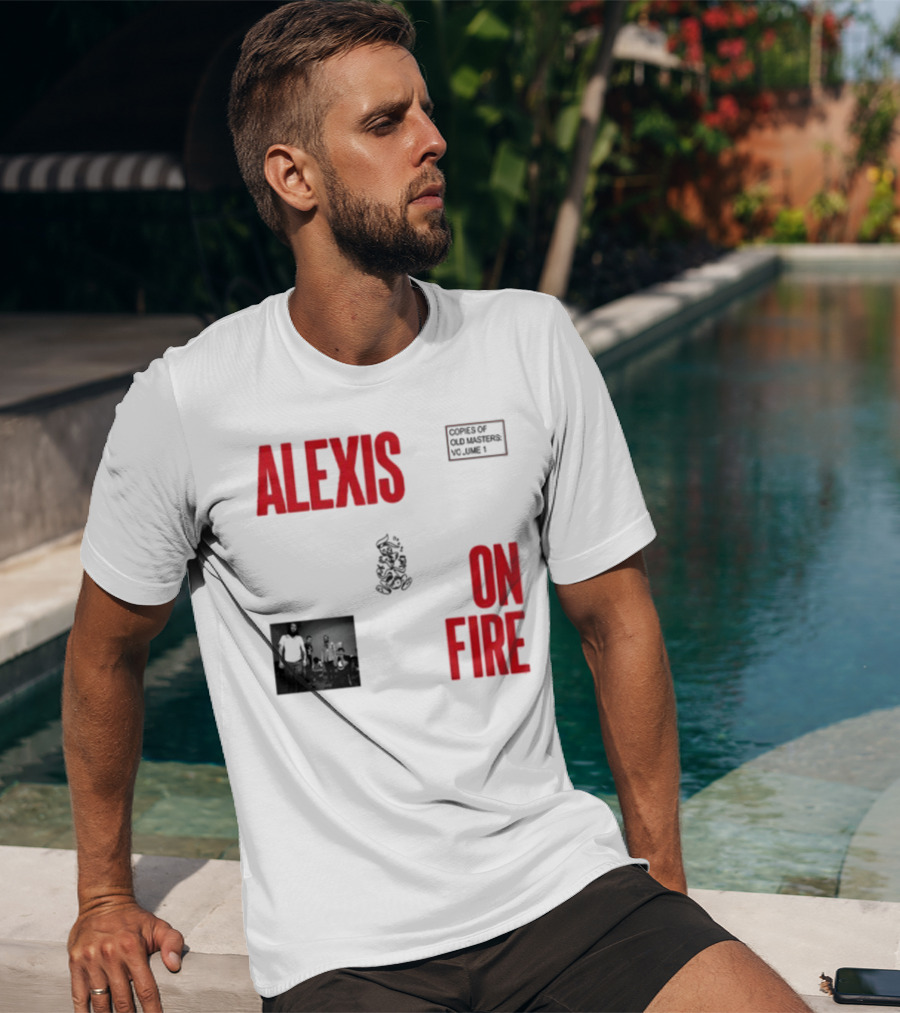 Alexisonfire Alexis On Fire Barbarian Band Photo T-Shirt