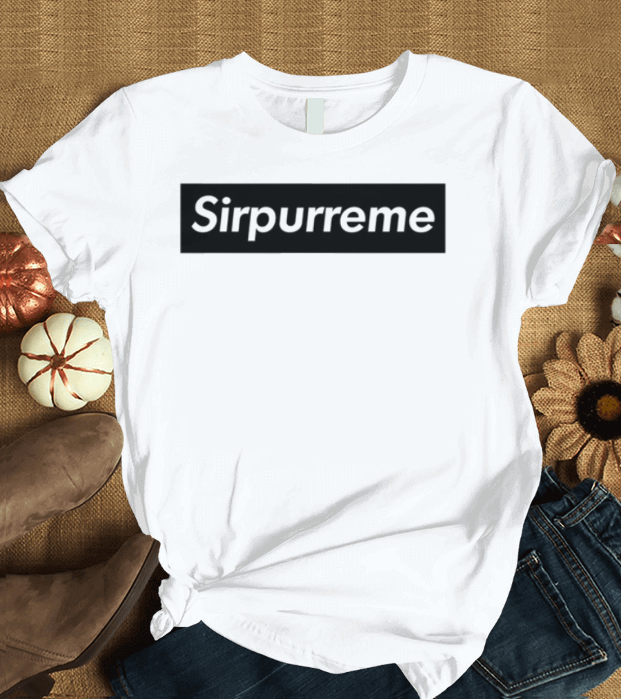 Sir Purr Sirpurreme Icon Sports Crossover T-Shirt