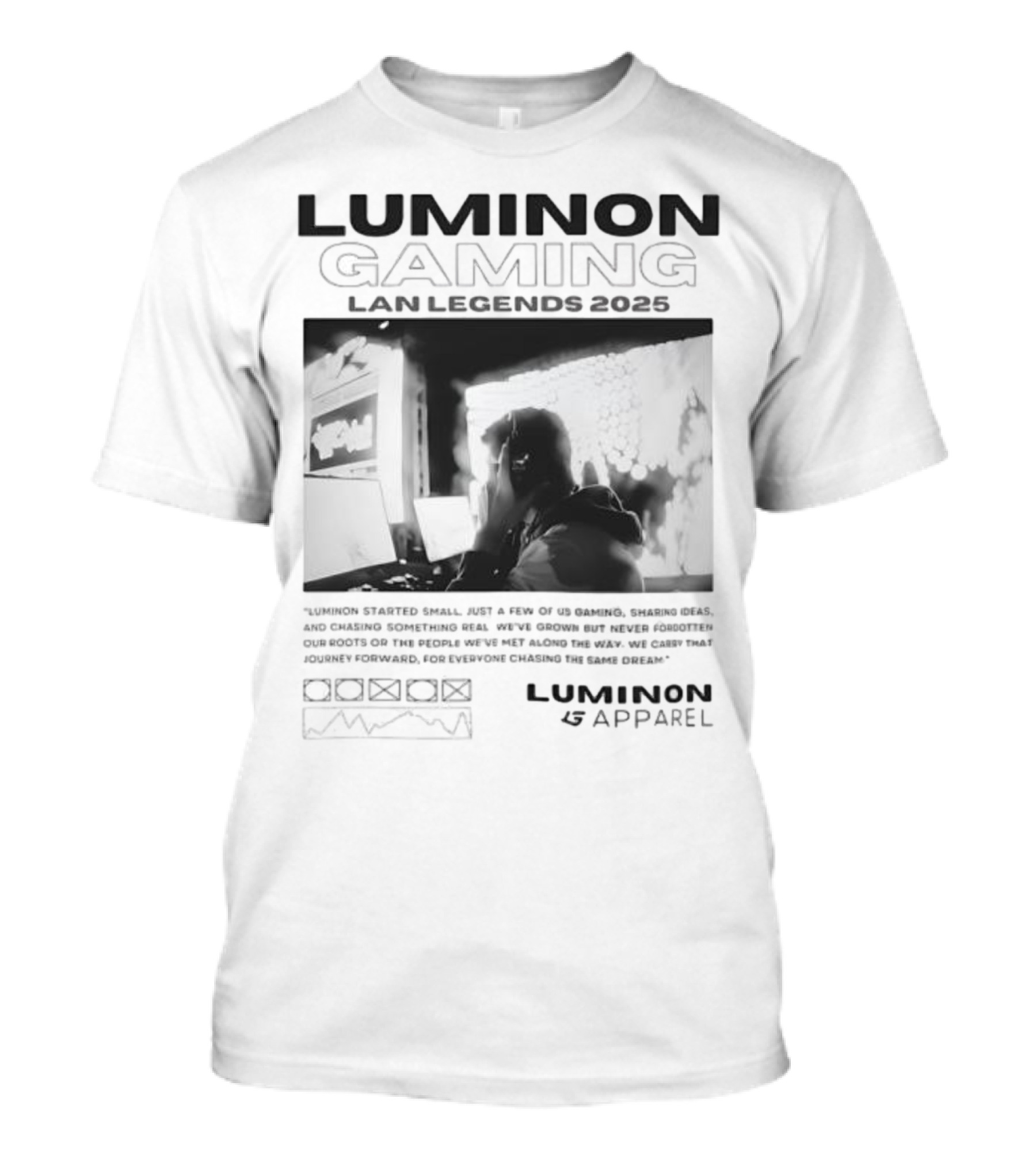 Luminon Gaming LAN Legends 2025 Competitive Champions T-Shirt