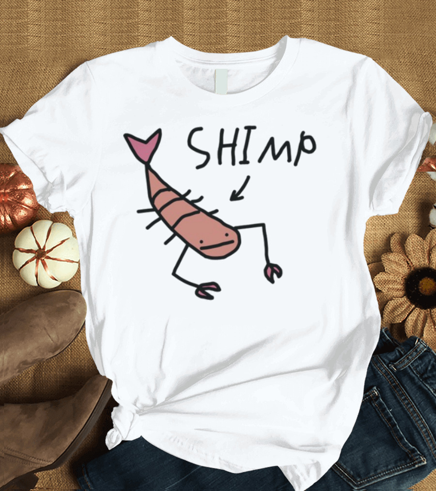Shimp Cartoon Character Wors S T-Shirt