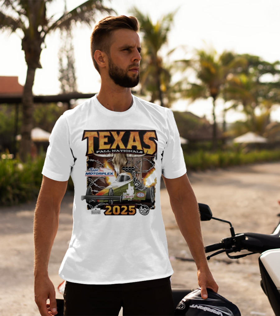 Texas Fall Nationals 2025 NHRA Texas Motorplex 40th Anniversary T-Shirt
