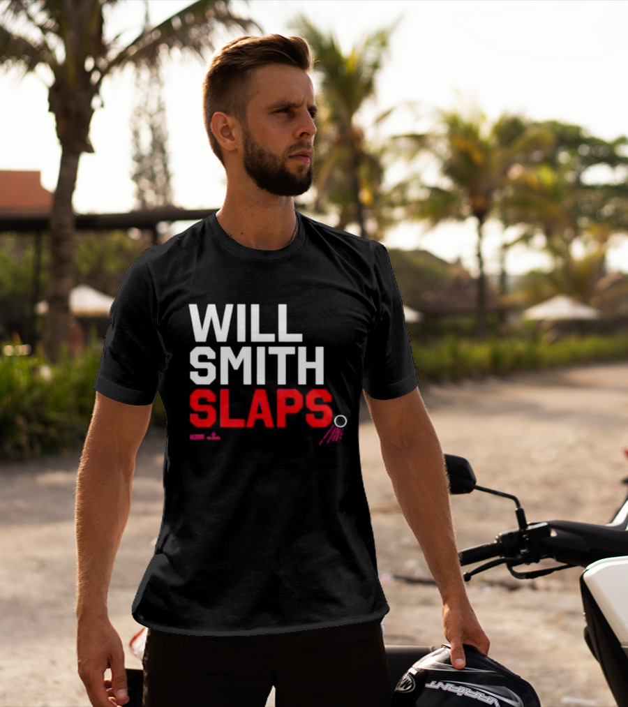 Los Angeles Dodgers Will Smith Slaps Major League Baseball Humor T-Shirt