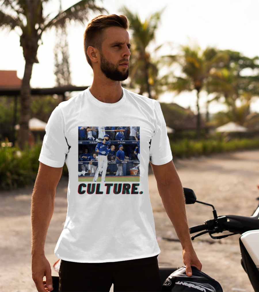 Blue Jays Jose Bautista Iconic Bat Flip Culture Celebration T-Shirt