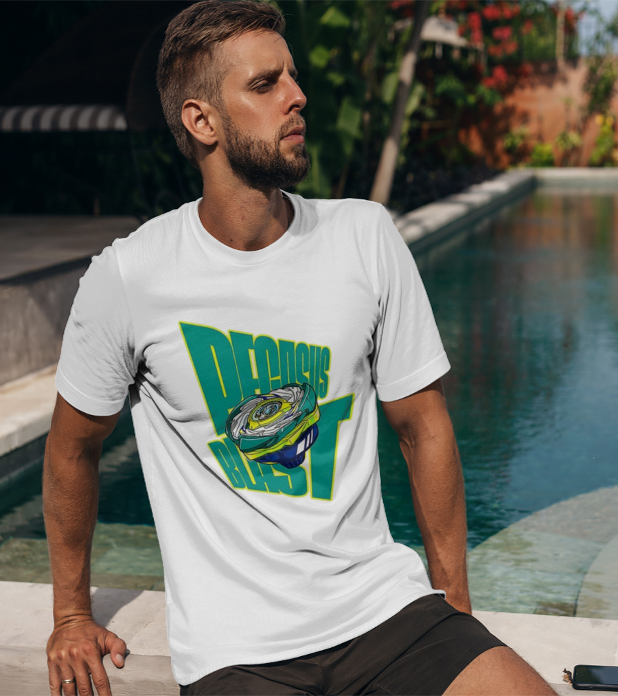 Pegasus Blast Beyblade Graphic Burst T-Shirt