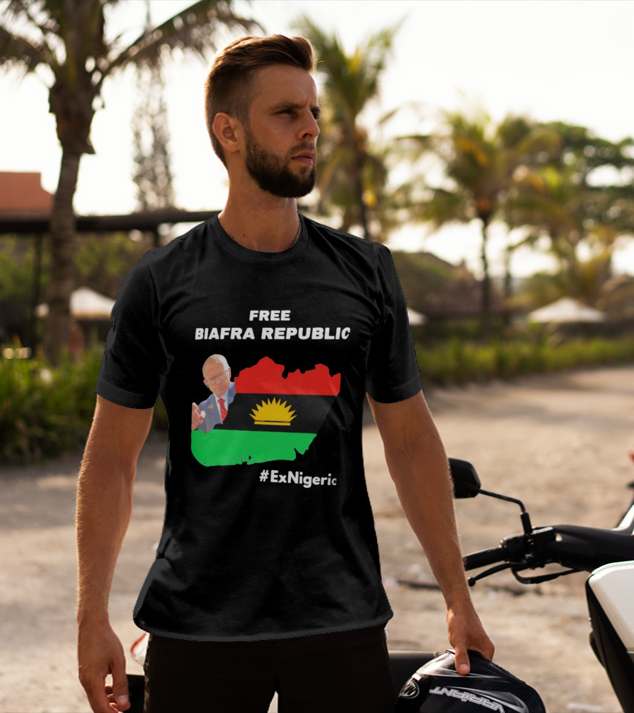 Free Biafra Republic ExNigeria Gunther Fehlinger Movement T-Shirt