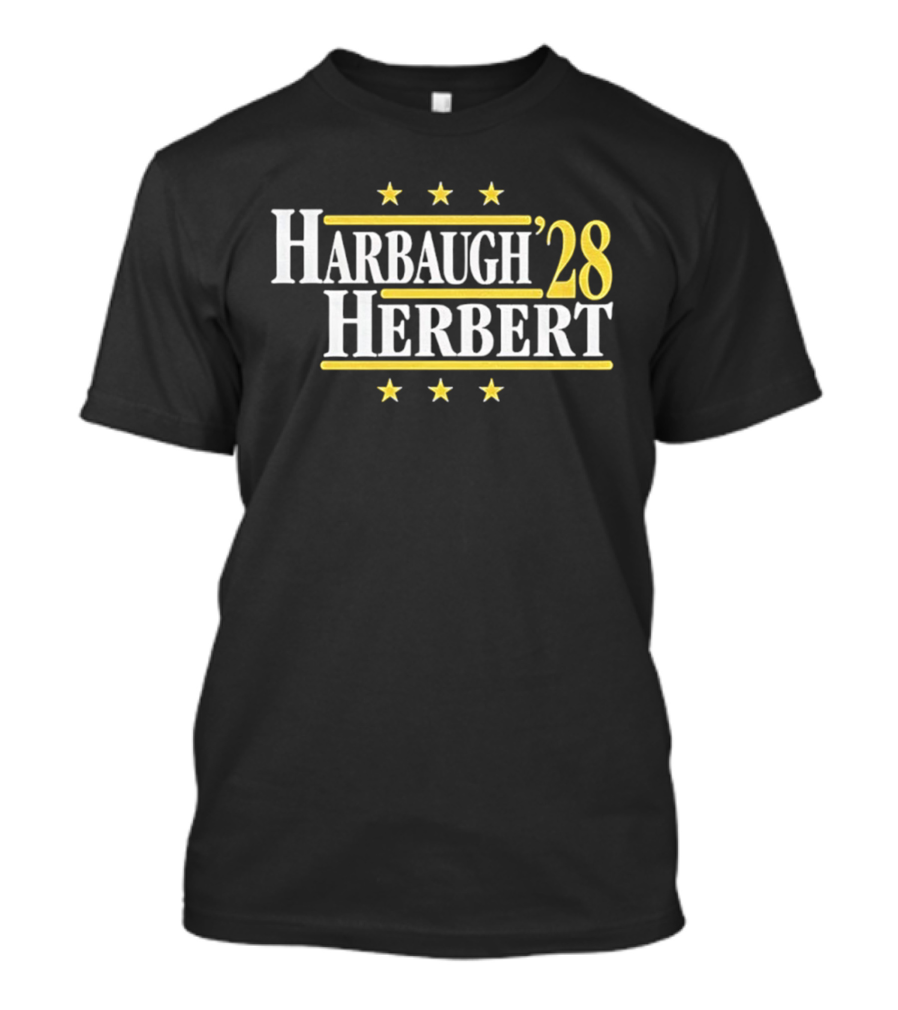 Harbaugh '28 Herbert Los Angeles Chargers Showdown 2028 T-Shirt