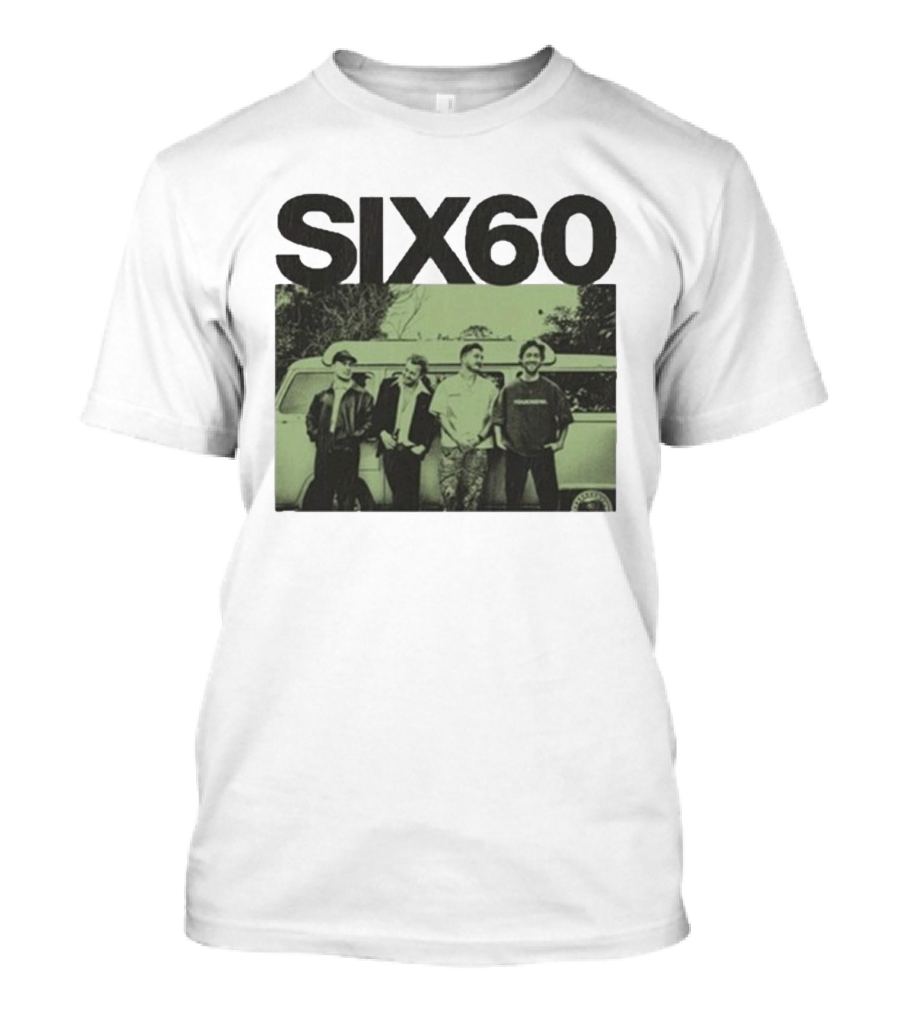 SIX60 The Van Band Photo Vintage Style T-Shirt