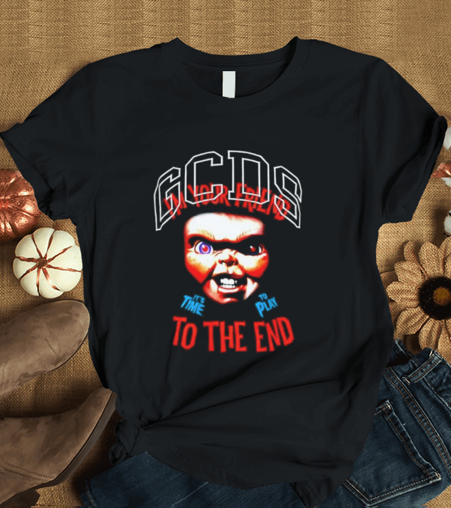 GCDS Chucky To The End I'm Your Friend It's Time To Play T-Shirt