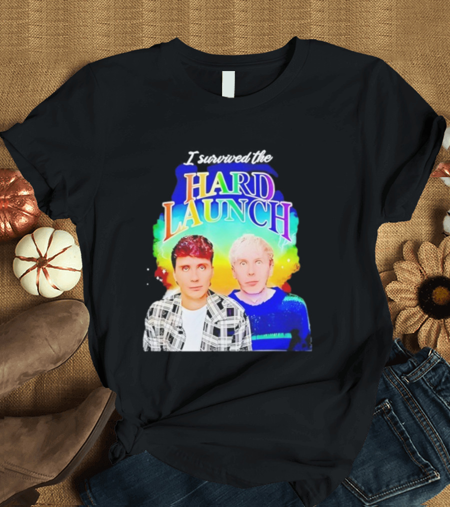 I Survived The Dan And Phil Hard Launch Phan T-Shirt