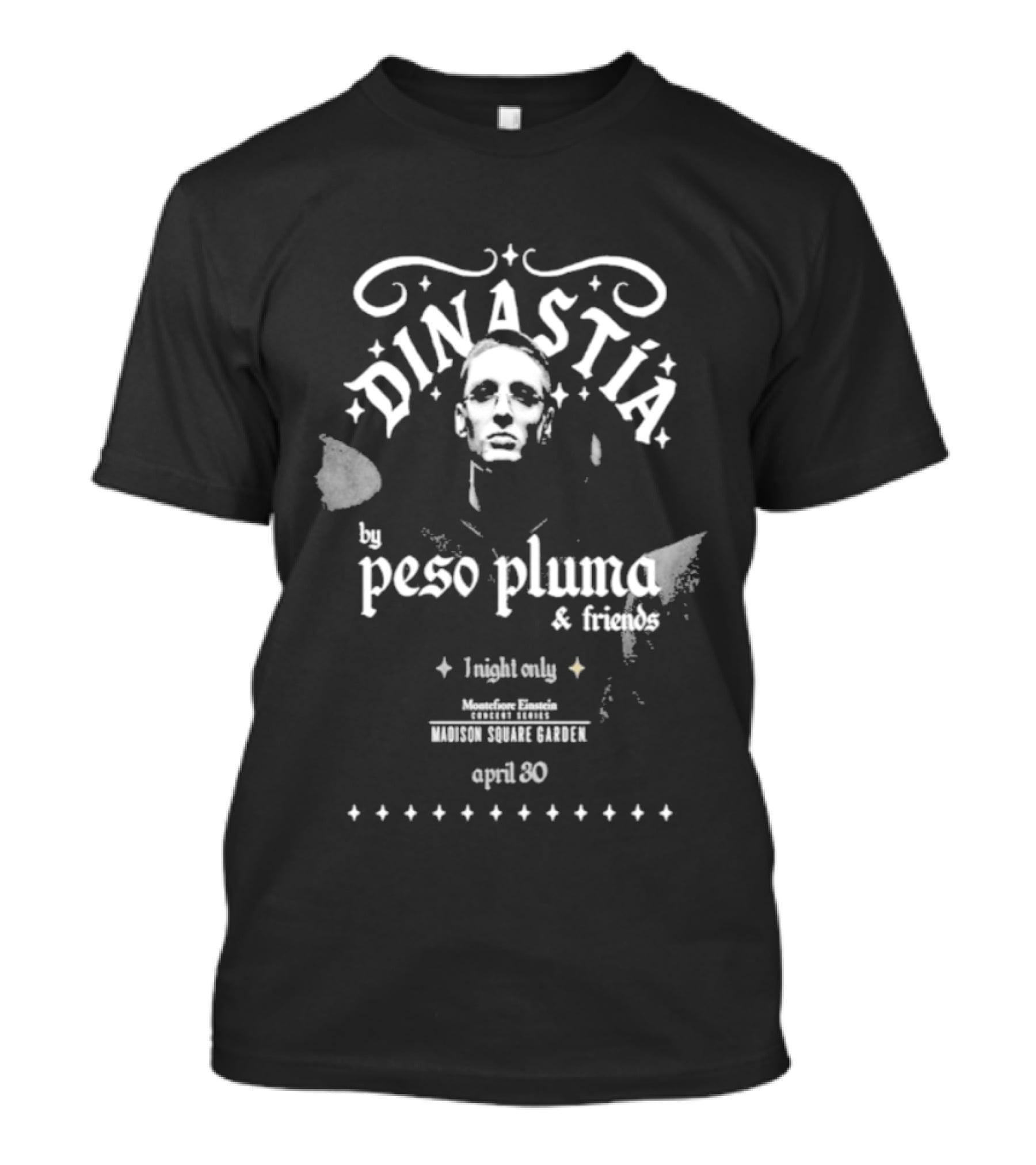 DINASTIA By Peso Pluma Friends Madison Square Garden One Night Only April 30 2026 T-Shirt