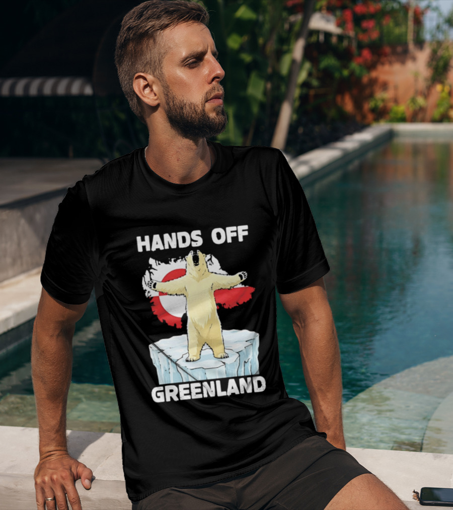 Hands Off Greenland Polar Bear On Iceberg T-Shirt
