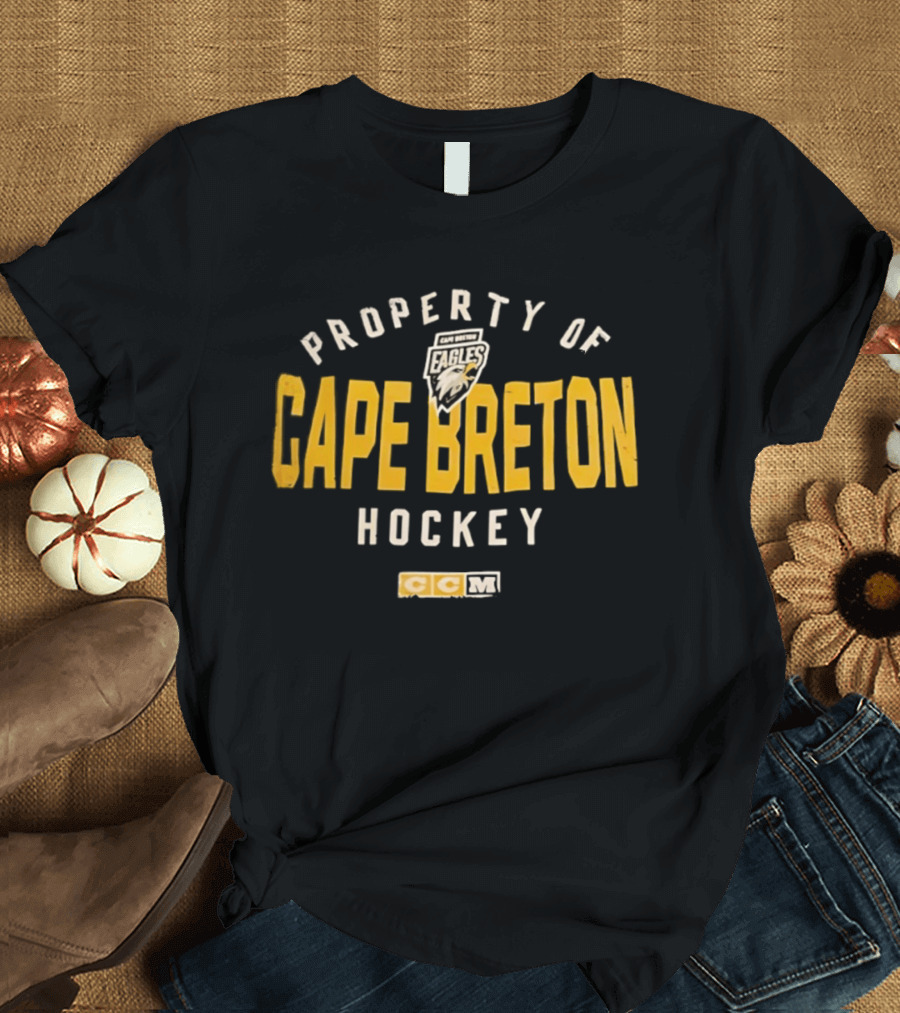 Cape Breton Eagles Hockey Property CCM T-Shirt