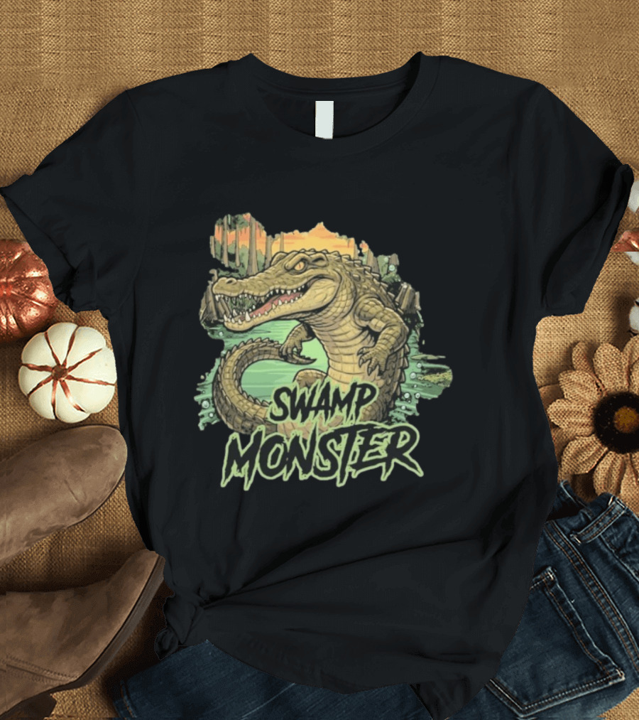 RAWWFISHING Swamp Monster Gator T-Shirt