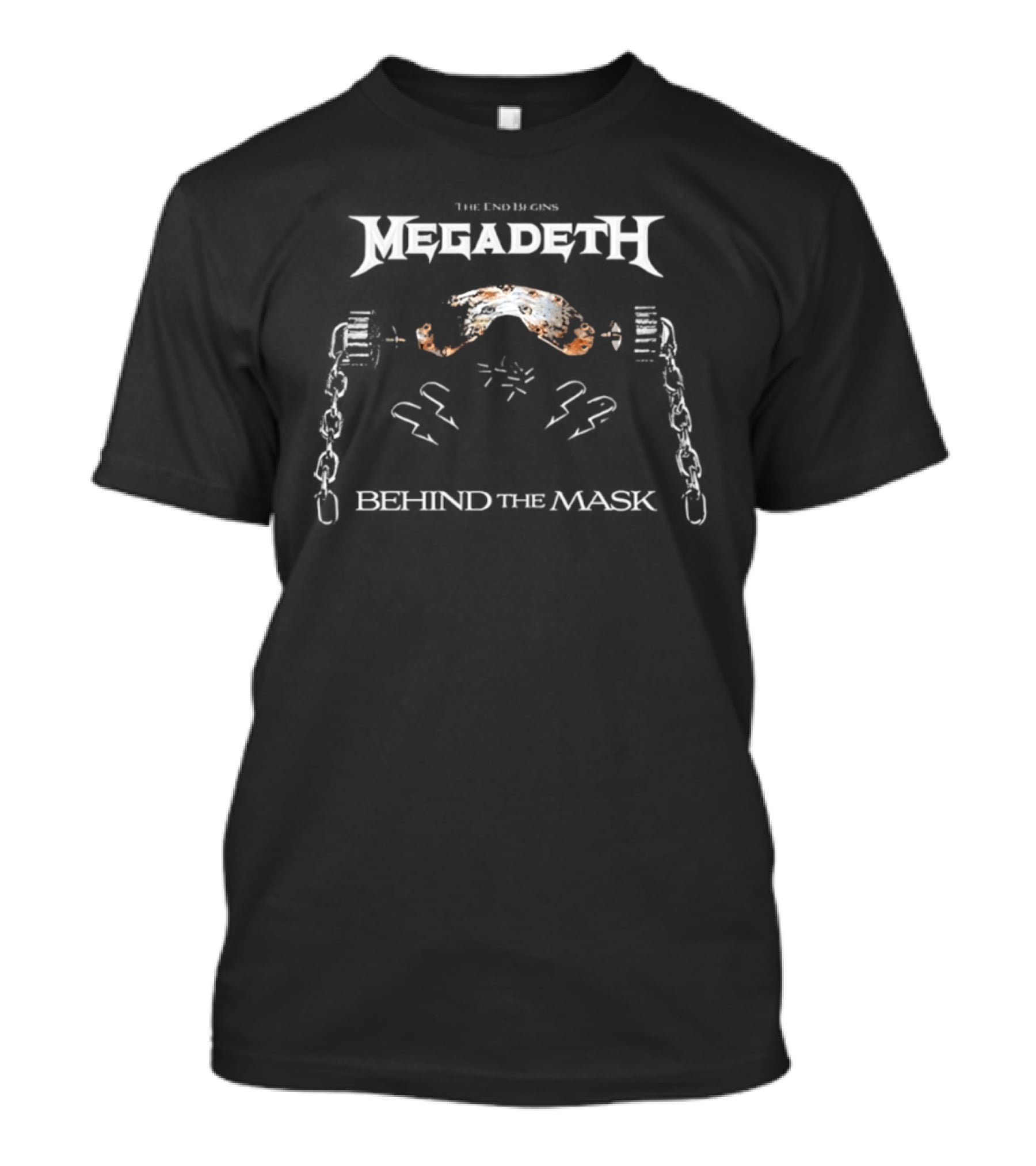 Megadeth The End Begins Behind The Mask T-Shirt